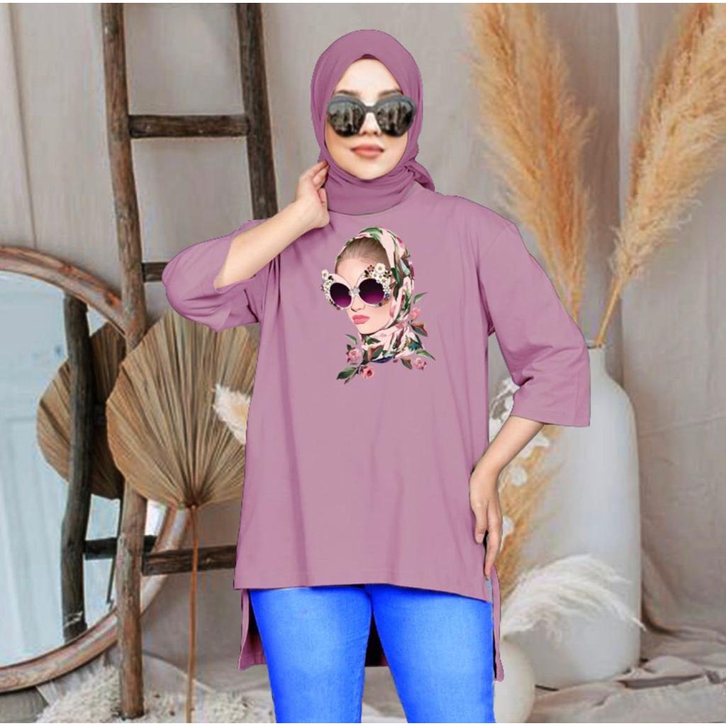 BC Tunik Basic Wanita Hijab's kaloborasi 04