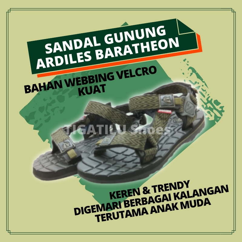Sandal Sendal Gunung Pria Cowok ARDILES BARATHEON Original Outdoor Murah Terbaru Kekinian