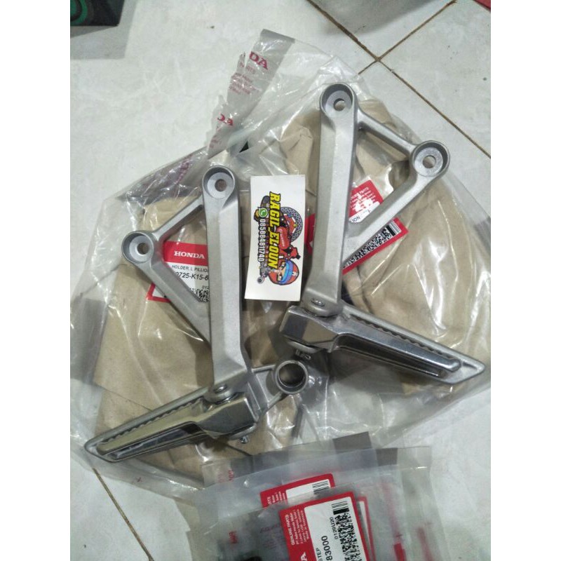 footstep postep belakang cb150r led k15 ori original baru