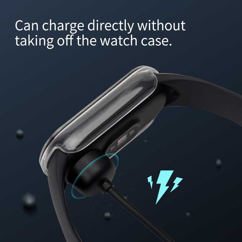 Nano-coated Untuk Xiaomi Mi Band 7NFC Tempered Glass film Full Cover Screen Smart Watch Soft Full Case Smart Watchband Pelindung Penutup Cover Full Pelindung