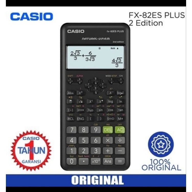 CASIO FX-82 ES PLUS - Scientific Kalkulator