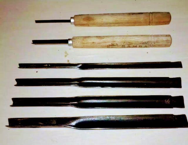 Alat Pahat Ukir Kayu Paket Coret Isi 6