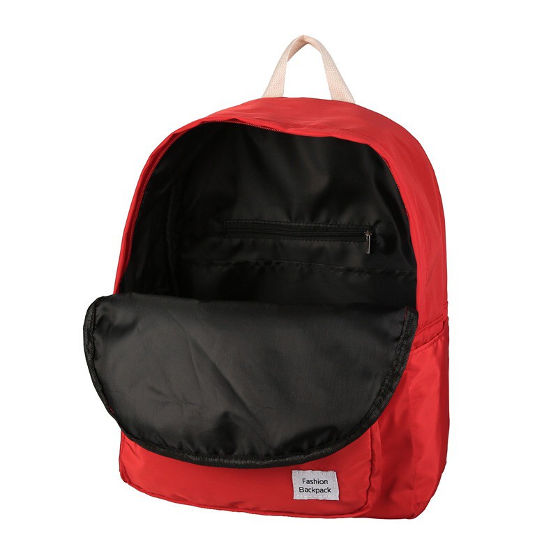 Unisex Korean Style Backpack Gusion / tas ransel wanita Nilon Tas sekolah remaja tumbrl ulzzang