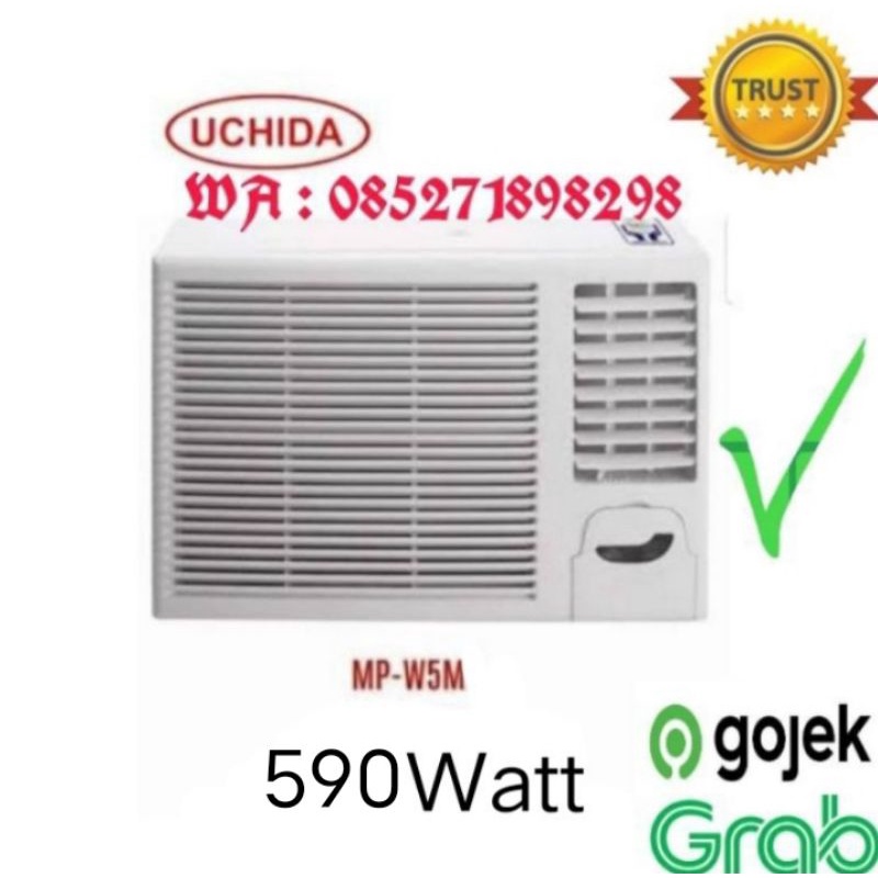 AC Window Uchida 1/2 Pk MP-W5M 360 Watt 590 Watt