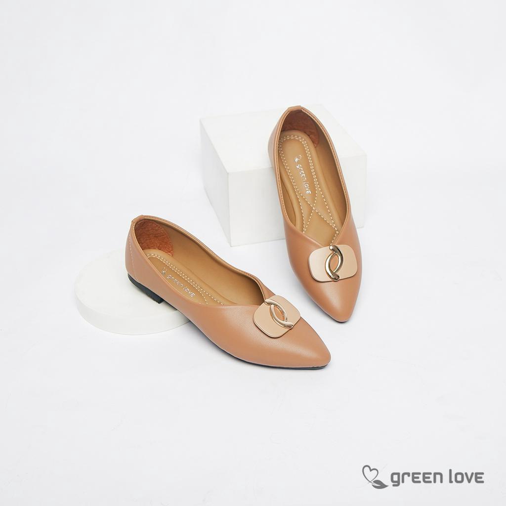 Green Love Sepatu Flat Wanita ZENITH