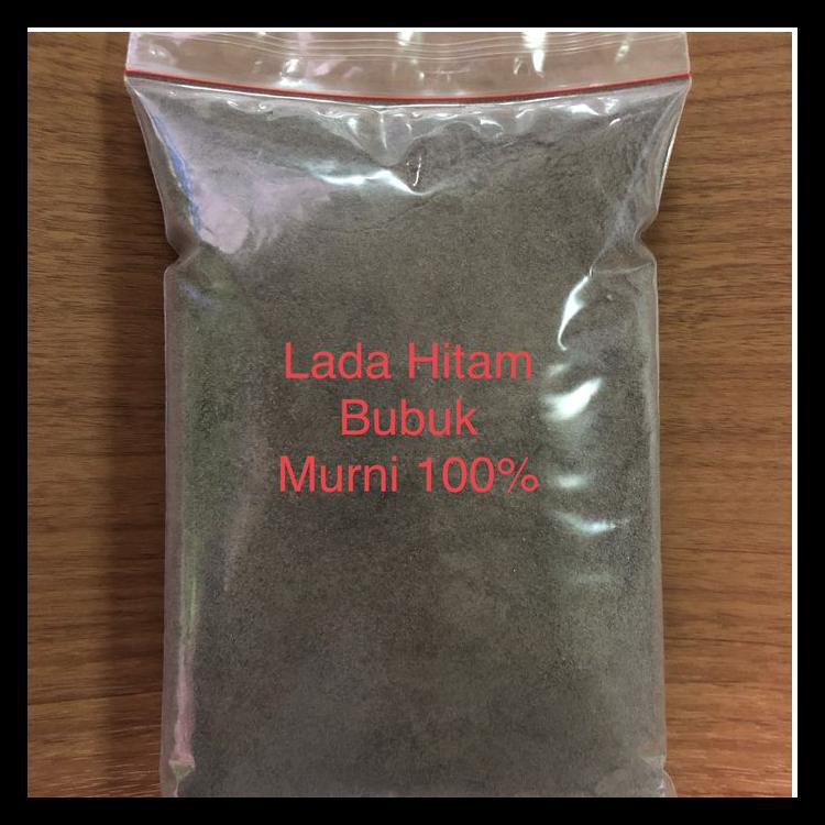 

Ready Lada Hitam Bubuk / Lampung Murni 100% 1 Kg