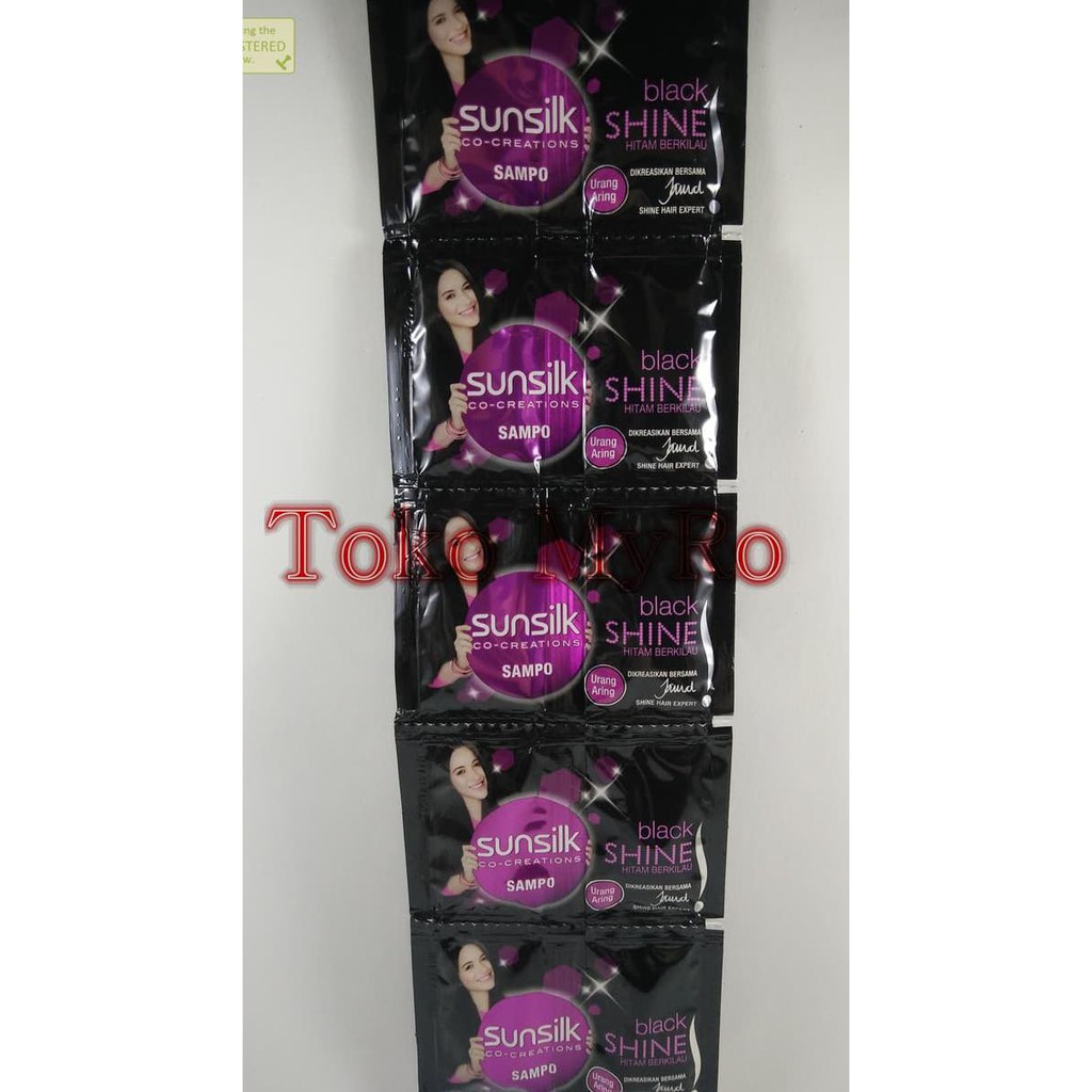 shampoo Sunsilk Black Shine / Sampo Sunsilk Saset Hitam