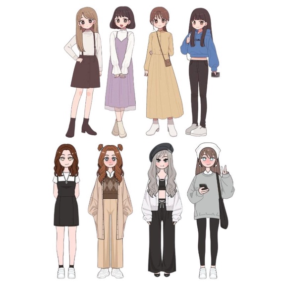 

stiker outfit girls Stiker ootd