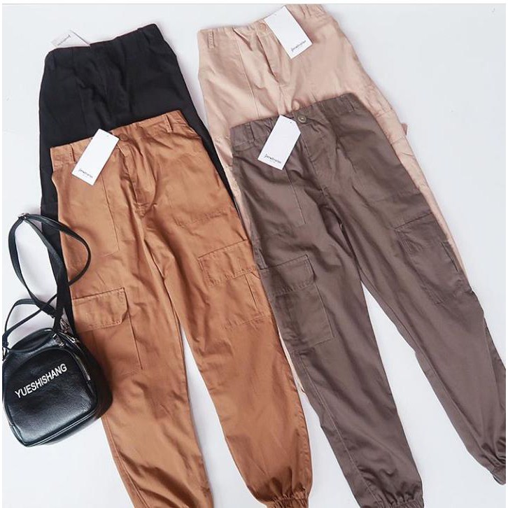 jogger cargo pants stradivarius