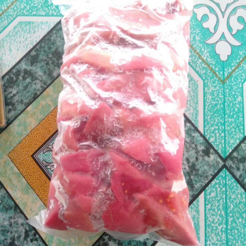 

jambu biji merah frozen /beku kemasan 1 kg