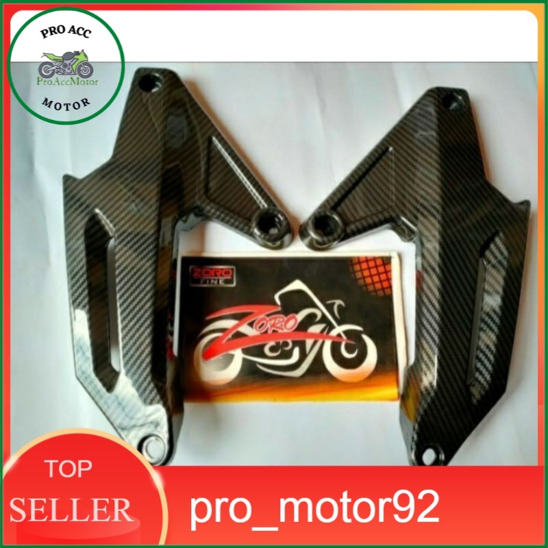 Cover tutup footstep carbon Honda Adv 150