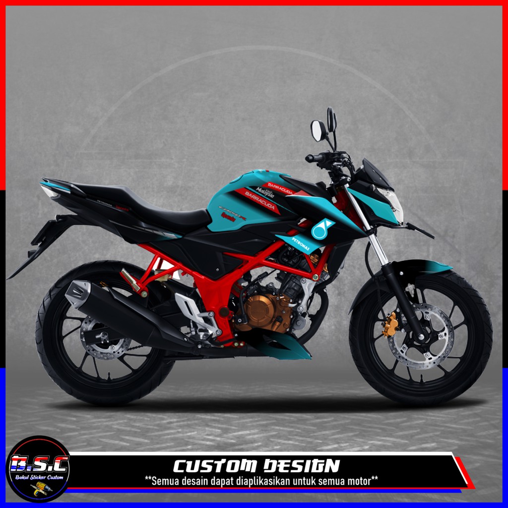 Decal FULL BODY Sticker CB 150R / CB150R / NEW CB 150R V.2 Motif Petronas