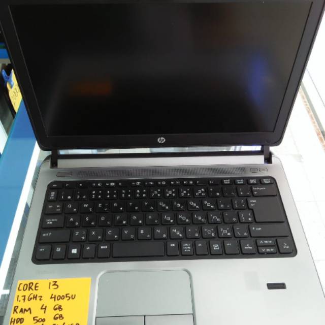 laptop hp core i3 gen 4 made in japan seken singapore