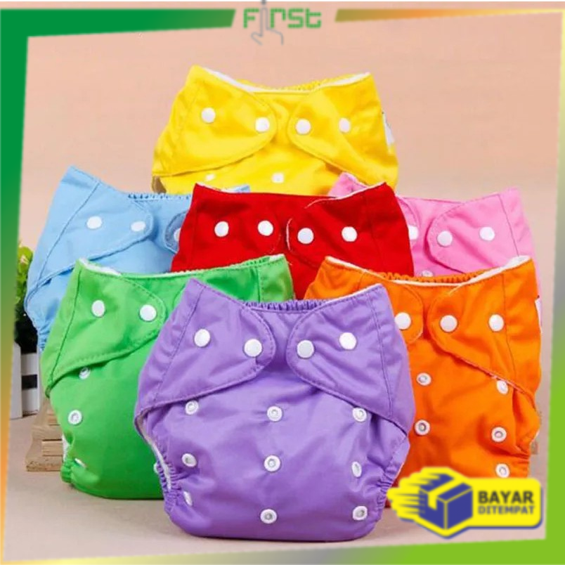 *COD* FH-P1 (COD) POPOK Bayi Kain Kancing Cloth Diaper