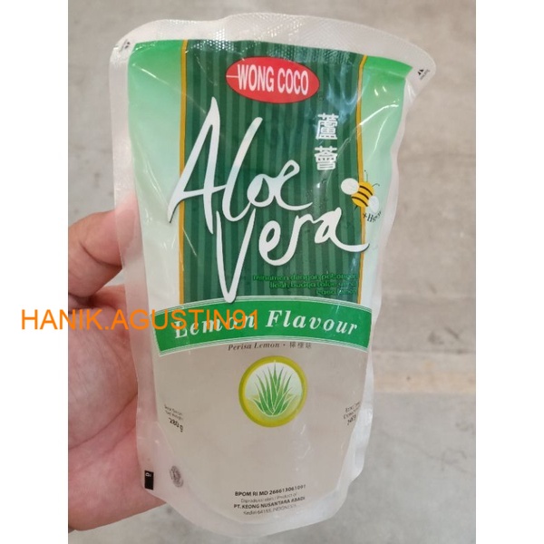 

Wong Coco Aloe Vera Cubes Rasa Lemon 280gr SS91