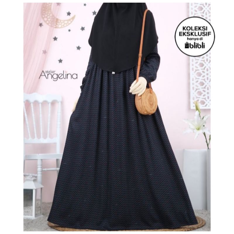 Atelier Angelina Sarah Dress Smiley Midnight