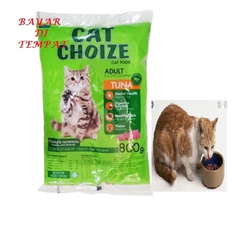 MAKANAN KUCING ADULT TERMURAH RASA IKAN TUNA CAT CHOIZE
