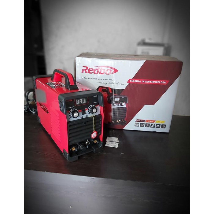 MESIN LAS ARGON STAINLESS TIG 200A REDBO MESIN LAS 200 TRAVO LAS