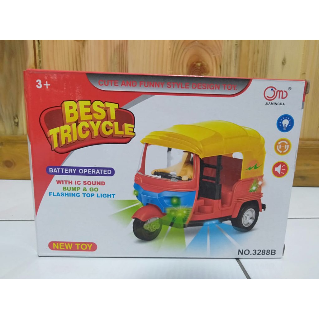 bajaj baterai / mainan anak / mainan bajaj baterai