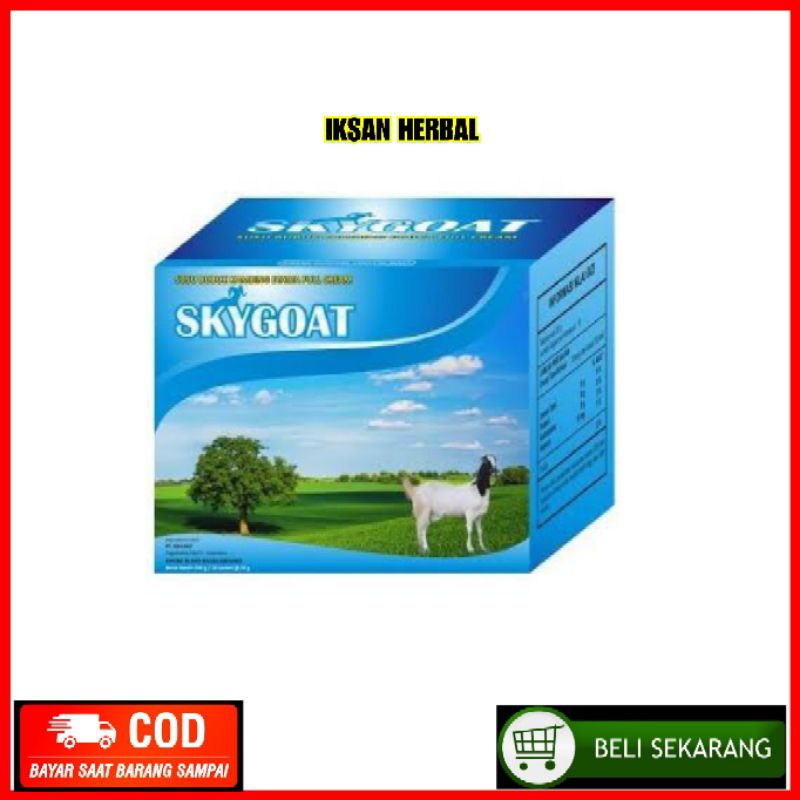 

Susu Kambing Etawa Bubuk Original SKYGOAT 1 Box isi 10 Sachet
