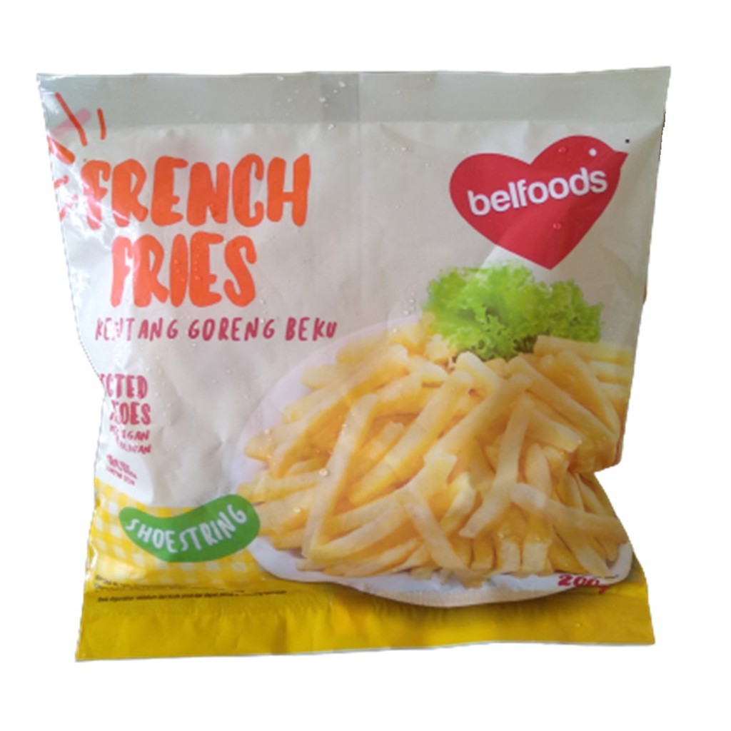 

Belfoods Stik Kentang Goreng 200 gr French Fries Golden Farm Belfood