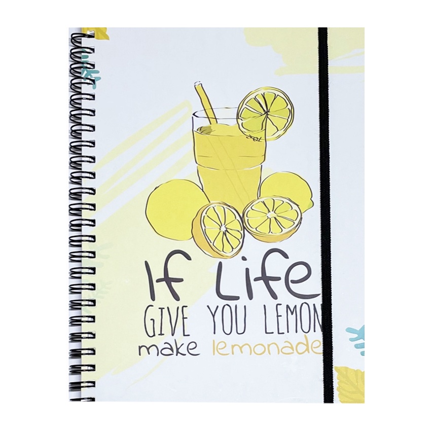 

A5 If Life Give You Lemon Notebook