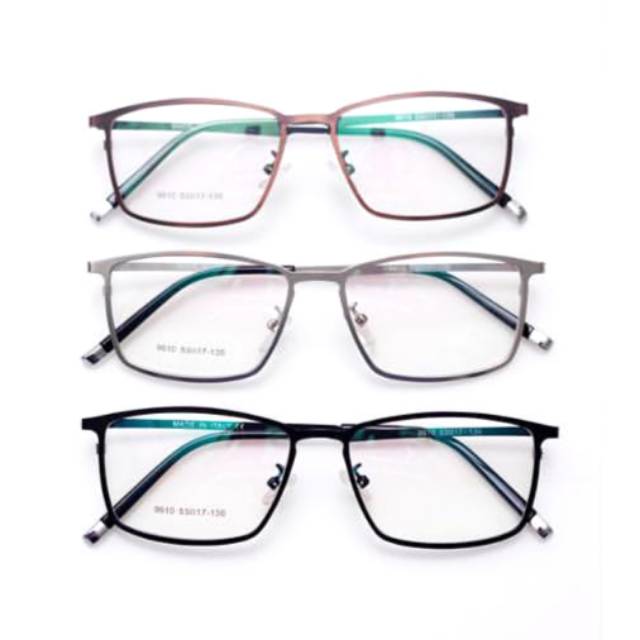 FRAME KACAMATA 9610 OPTICAL/KACAMATA MURAH/KACAMATA WANITA/KACAMATA PRIA