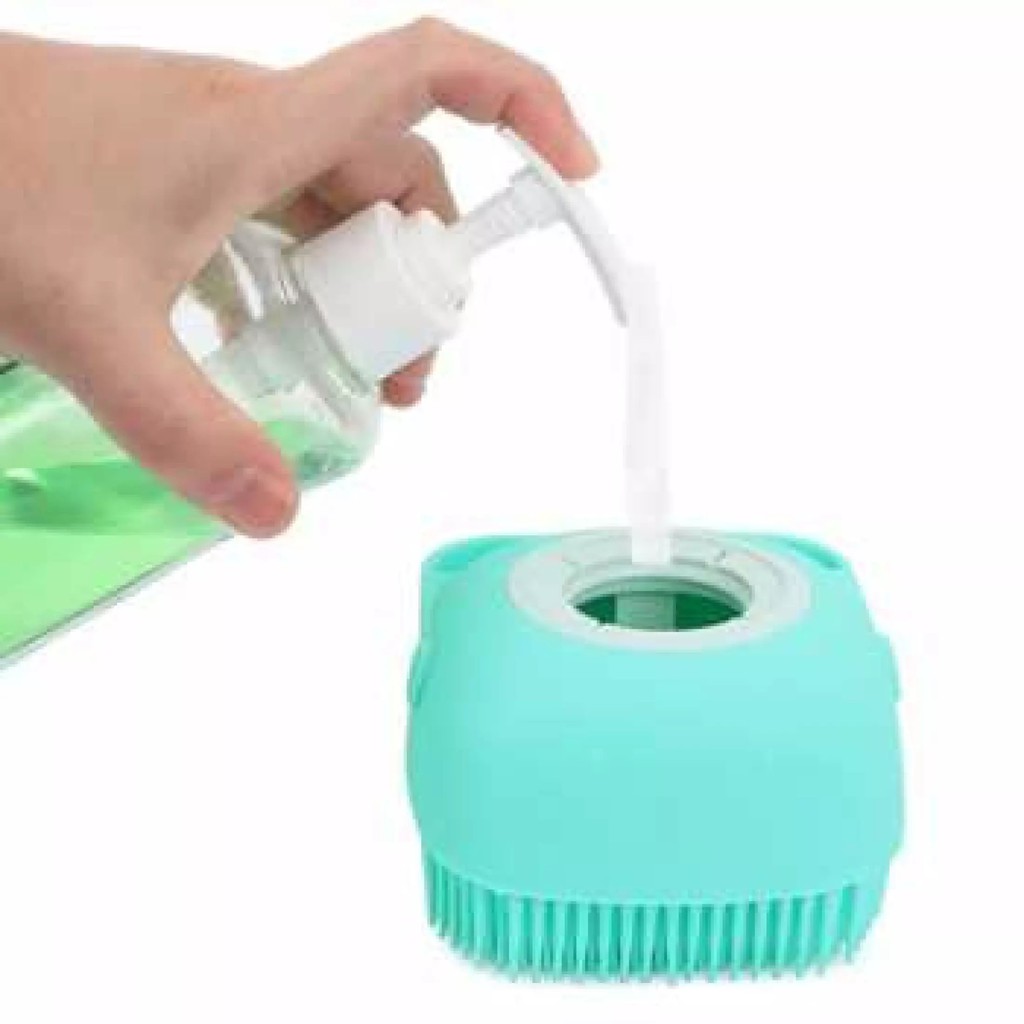 [COD] SIKAT MANDI SILIKON / SIKAT MANDI BUSA SERBAGUNA / SHOWER BRUSH DISPENSER PORTABLE