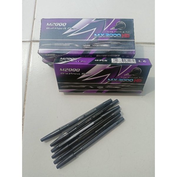 

M2000 Ballpoint Bolpen Pulpen Pena Pen Warna Hitam