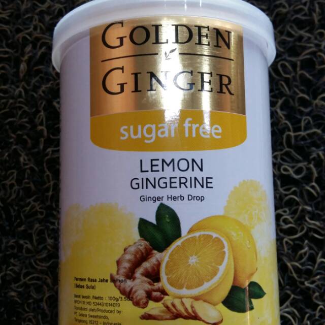 

Sugar Free Golden Ginger Lemon Gingerine Herb Drop 100gr