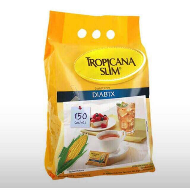 Tropicana Slim gula diet diabetes Diabtx isi 150 sachet