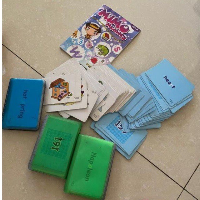 Mimo memory card kartu memori mainan memory anak kartu menghapal kartu memory card game