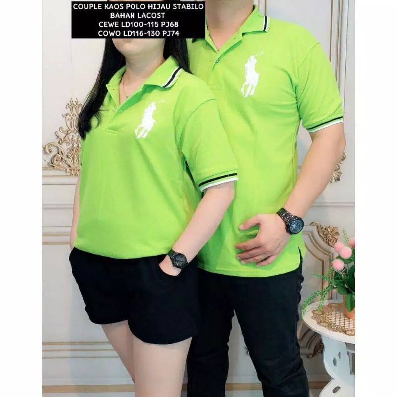 Couple kaos polo
