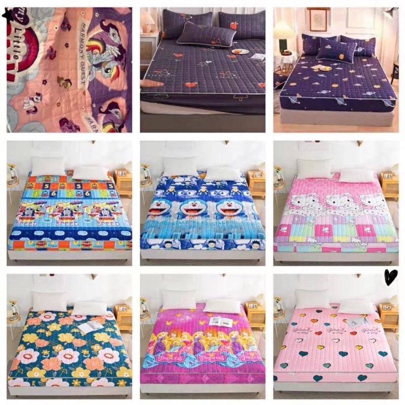 TERMURAH SPREI WATERPROOF SIZE 180x200 IMPORT-180x200 random