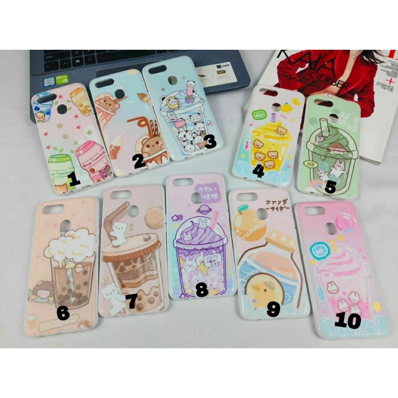 SILIKON CASE GAMBAR BOBA NEW VIVO Y51 Y75/TI 5G