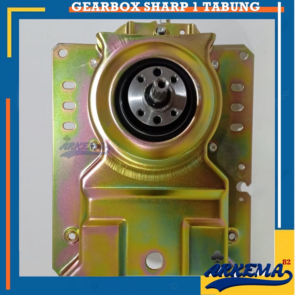 GEAR BOX MESIN CUCI SHARP 1 TABUNG OTOMATIS | GIRBOK SHARP 1 TABUNG | GEARBOX SHARP 1 TABUNG MODEL PENDEK