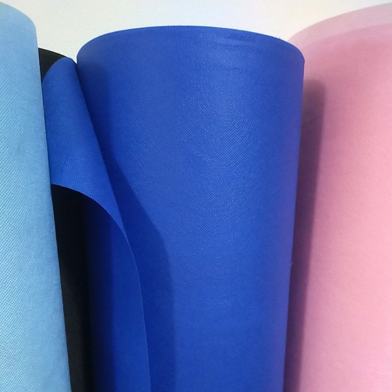 Tissue Kertas /Tissue furing/ Kain Hand Bouquet/ Spunbond gsm mix /kain furing/kain spunbond per meter-Biru Bca 75 gsm