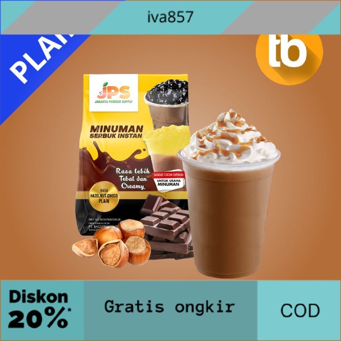 

PROMO JPS Bubuk Hazelnut Choco Plain (Bubuk minuman dan makanan) GRATIS ONGKIR