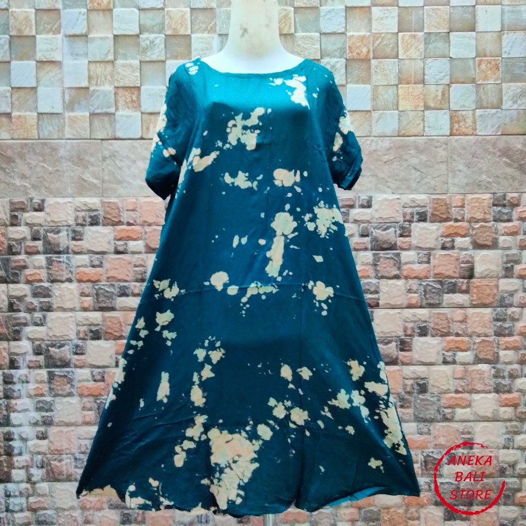 Daster payung tie dye Bali murah Uk-XL, Baju tidur, daster vega mega, pakaian Wanita, tye die casual, tie die, tye dye-Foto 14