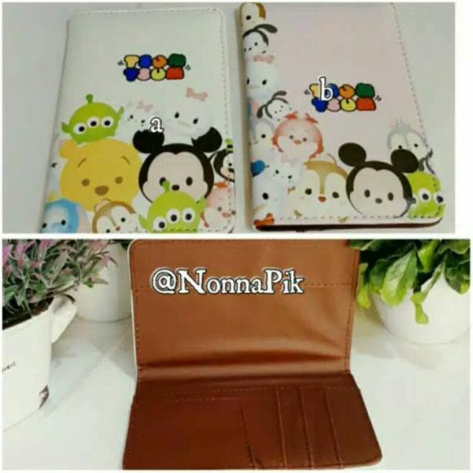 

Dompet Kartu - Pouch Tempat Paspor Passport Cover Disney Tsum Tsum