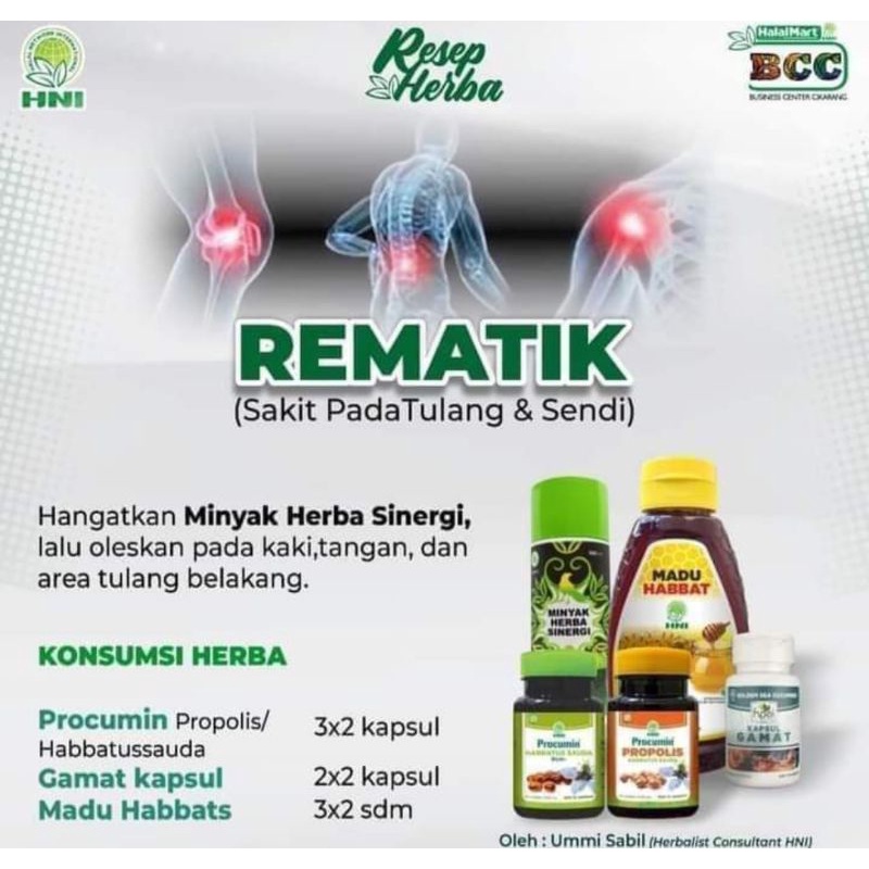 Paket Resep Rematik HNi HPAi