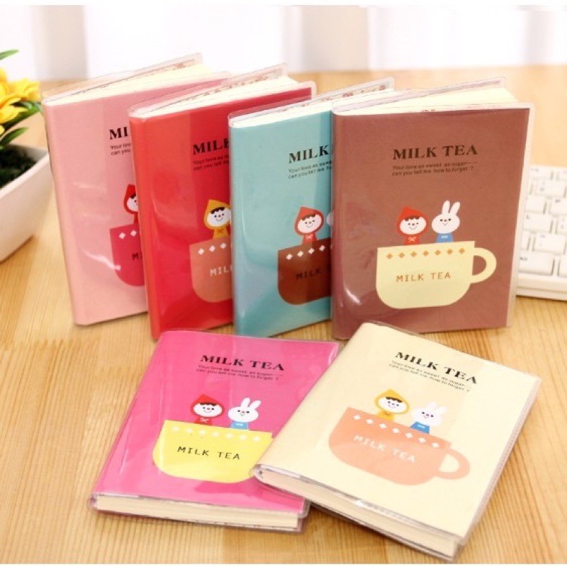 

Memo Mini Milk Tea - Agenda Mini Milk Tea - Notebook Mini Milk Tea