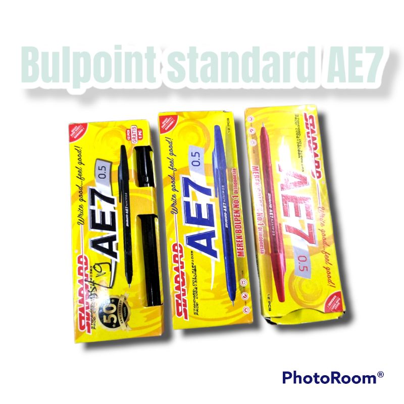 

Ballpoint/ Pulpen Standard AE7 ( 1lusin )