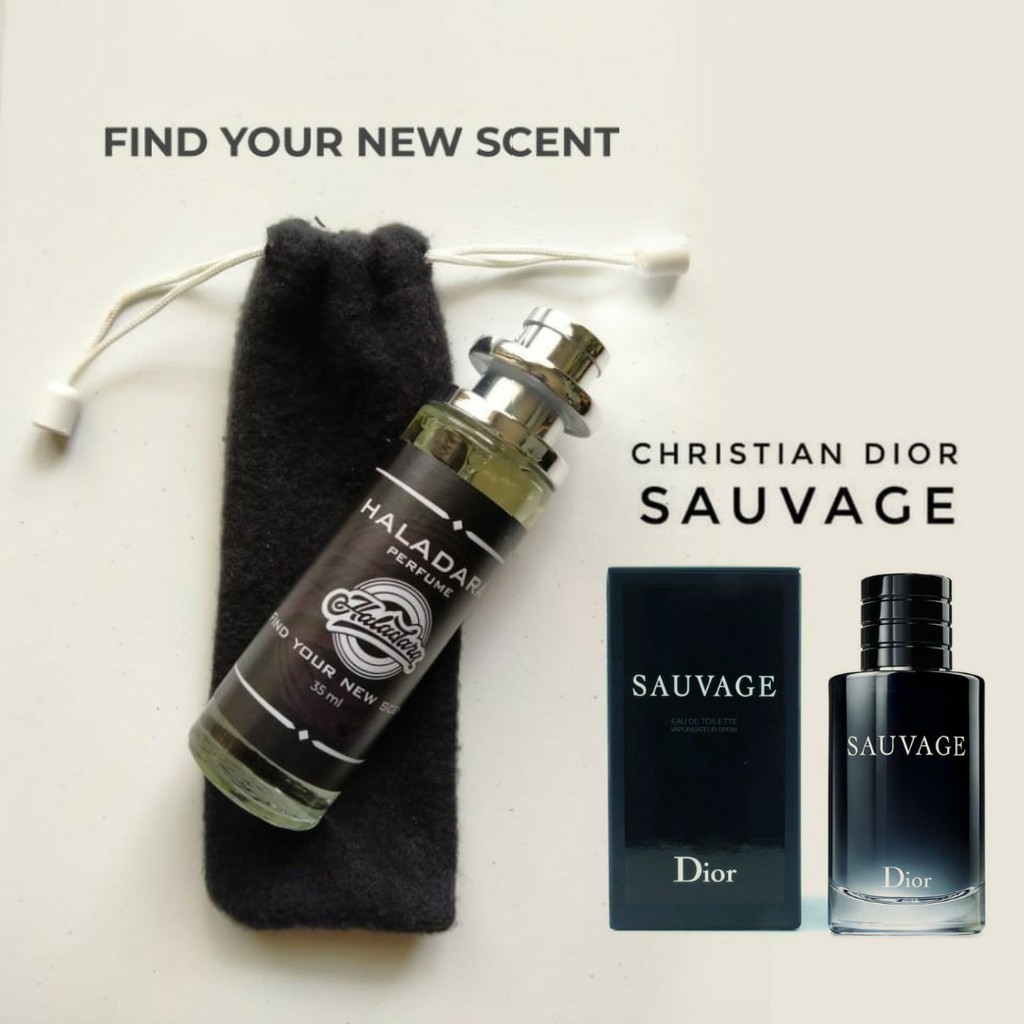 Parfum Pria Dior Sauvage Perfume Pria Aroma Wood Farfum Soft Parfume Murah Berkualitas By HALADARA