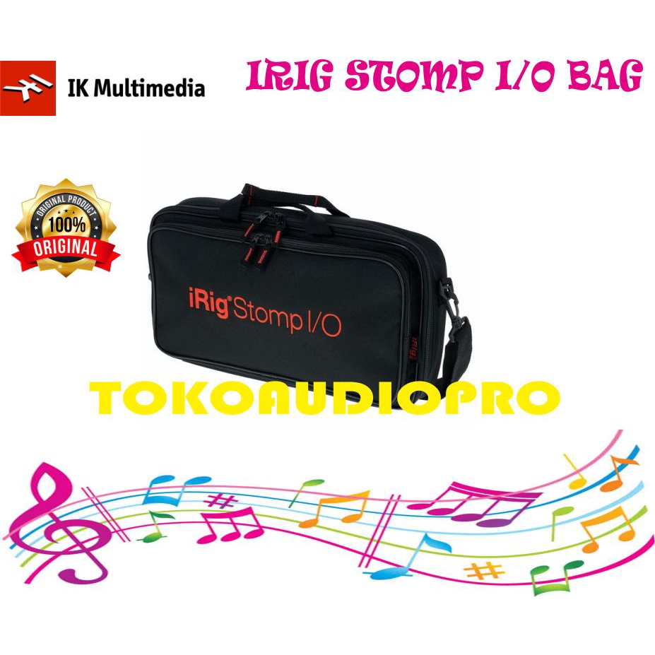 IK Multimedia Travel Bag For Irig Stomp I/O Travel Bag
