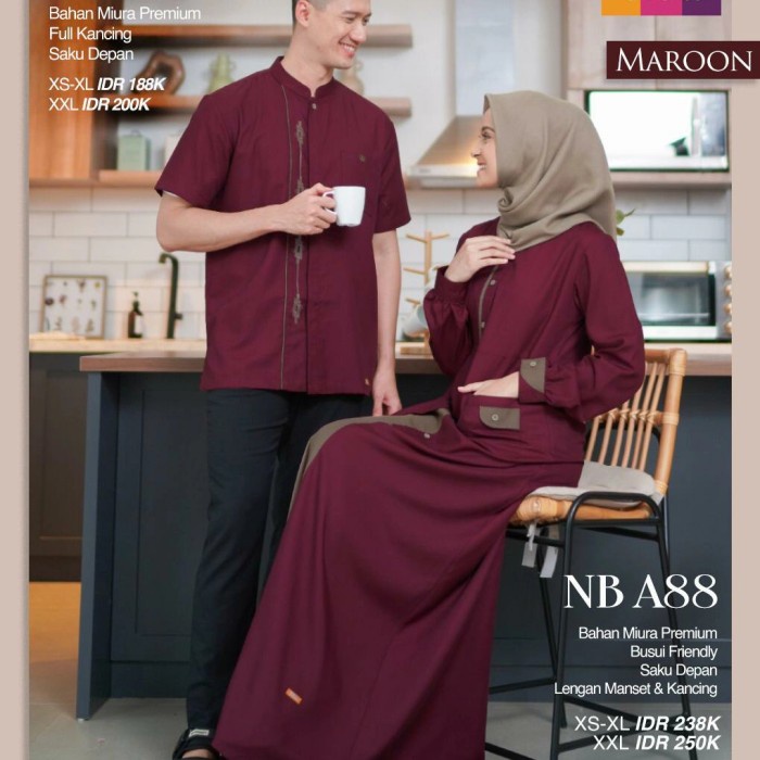 PREMIUM COUPLE NIBRAS 88 NB A88 NSK 88