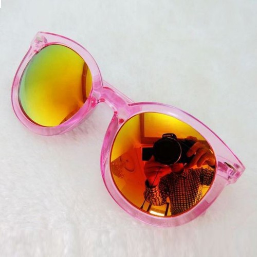 OILA kacamata fashion sunglasses retro transparan jelly anti UV (3C2) jgl035