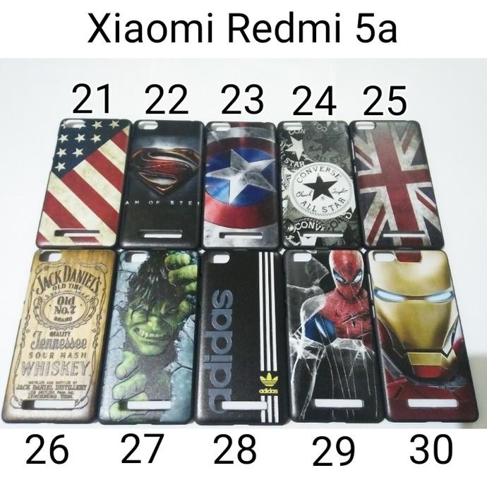 HardKarakter For Casing Case XIAOMI Redmi 5A / back Hard 5A