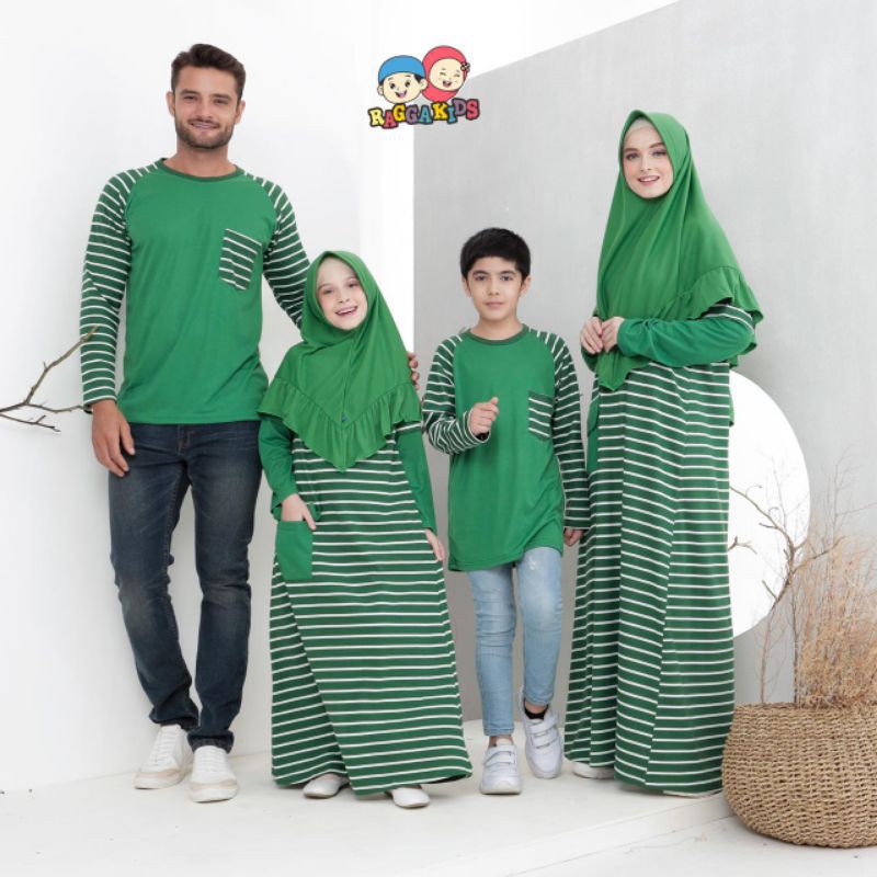 Raggakids Gamis  Anak Couple RG46 RGD46 (1tahun - Dewasa)