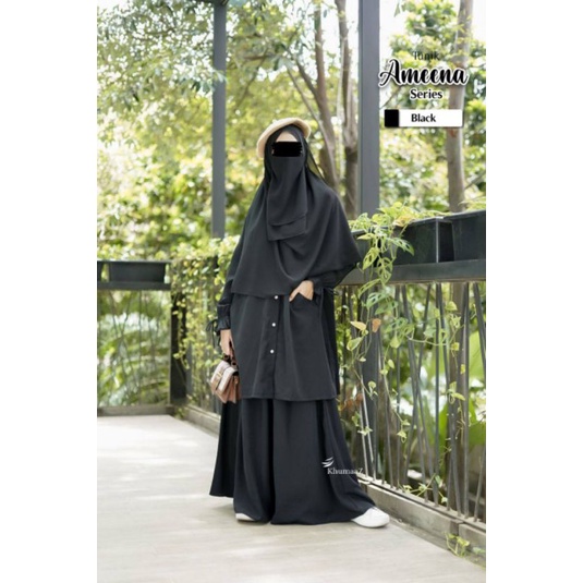 Tunik Set Ameena Khumaaz Khumaira Azda | Tunik set rok Tunik Syari